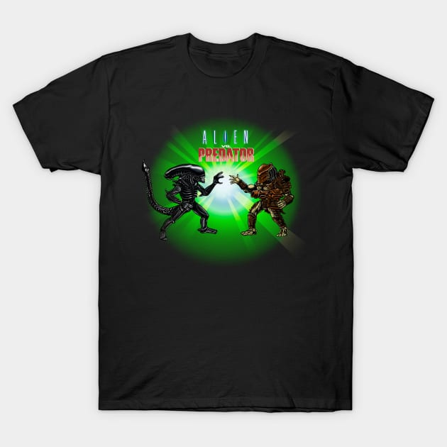 Alien Vs Predator Kenner T-Shirt by Ale_jediknigth